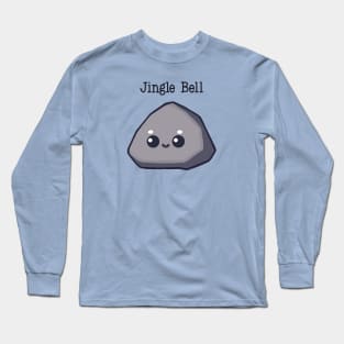 Jingle Bell Rock in Blue Long Sleeve T-Shirt